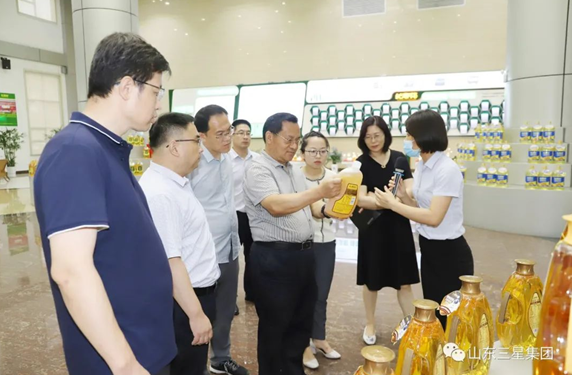 黃河流域生態(tài)保護和高質(zhì)量發(fā)展調(diào)研組來山東三星集團考察調(diào)研